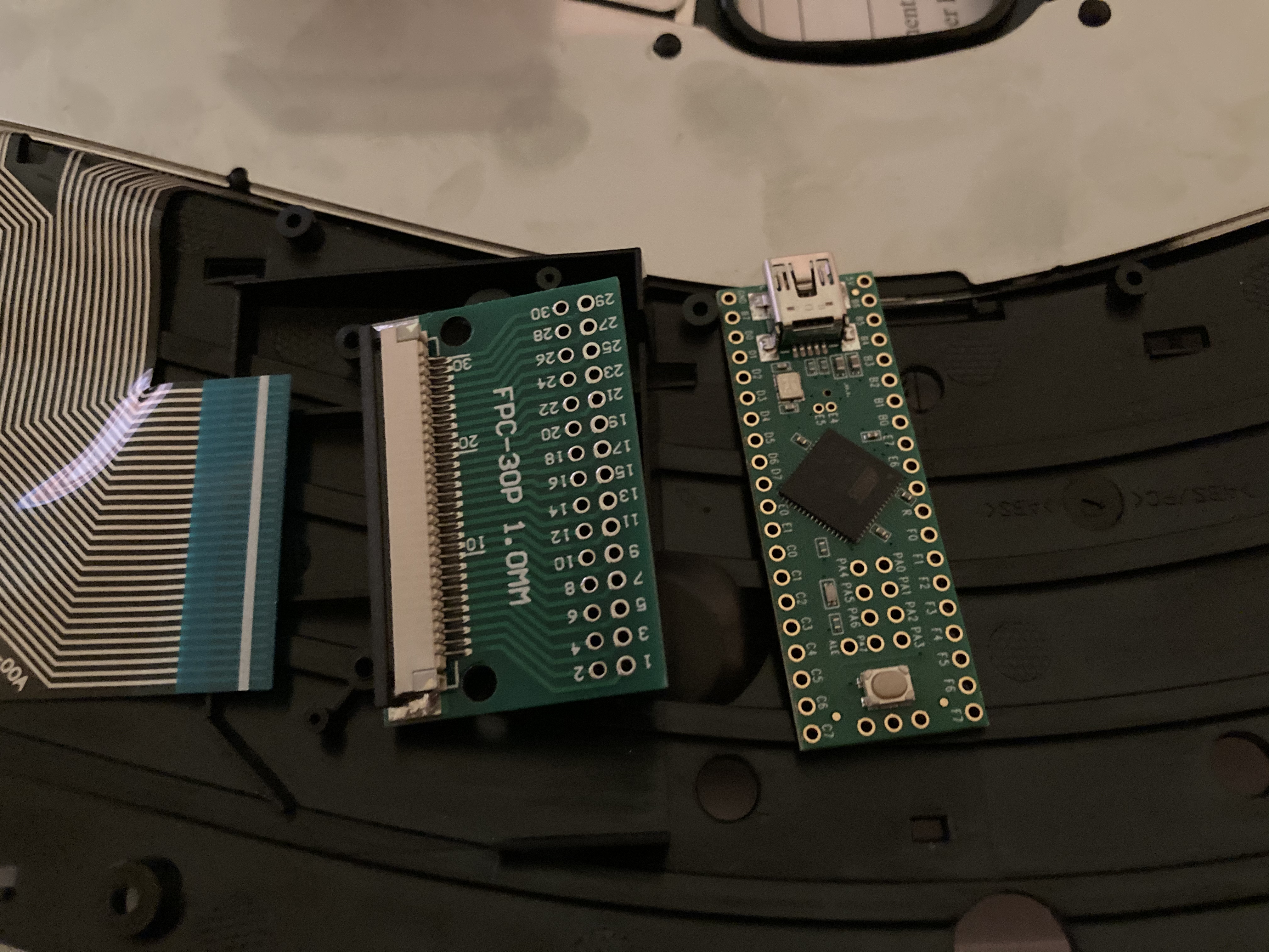Ribbon cable breakout and Teensy 2.0++